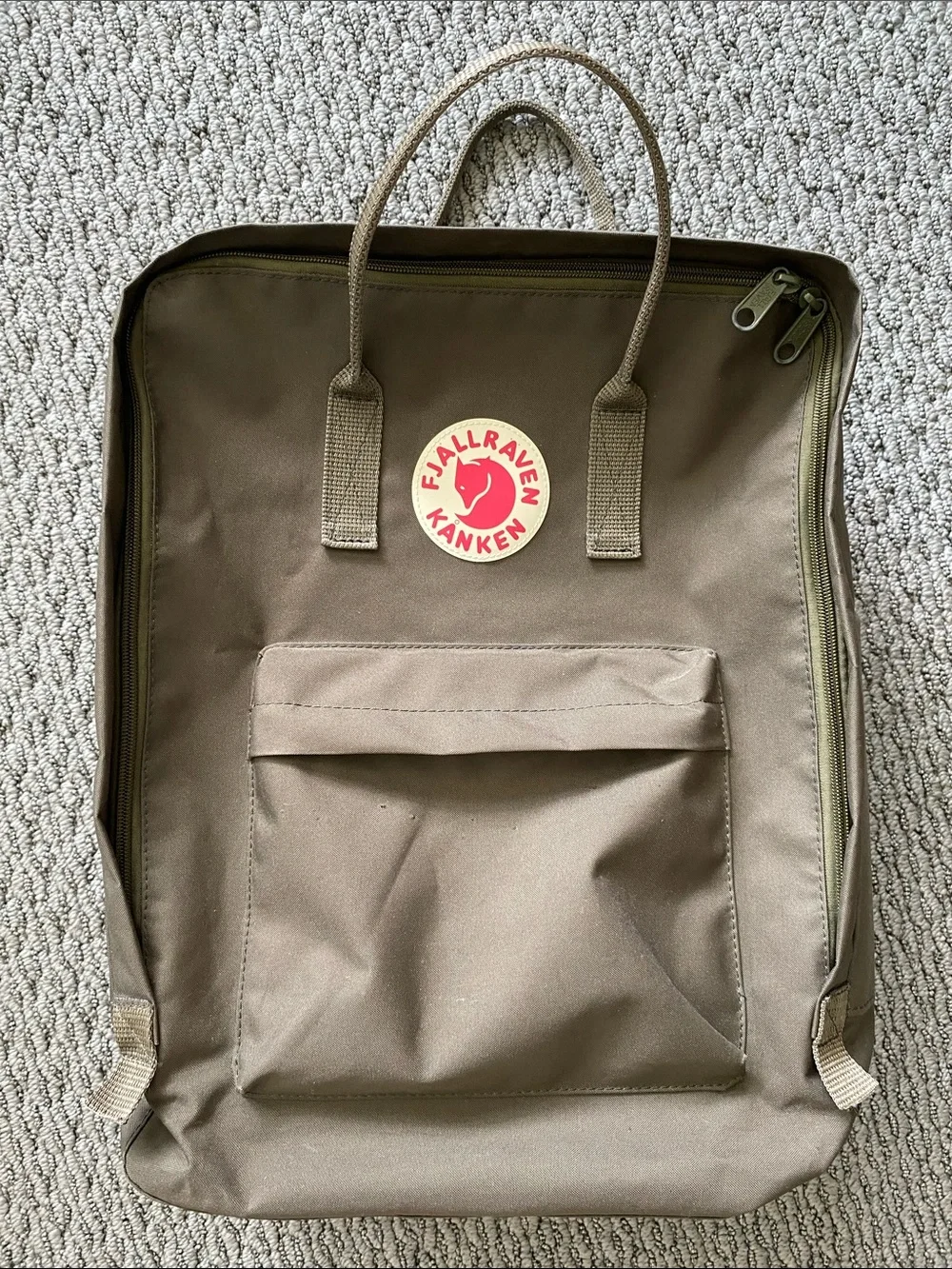 Kånken Laptop Backpack - Olive Brown